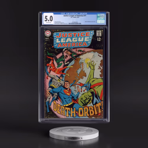 Justice League of America #71 CGC 5.0 Off-white Pages (DC Comics, 5/69) - Universal