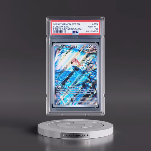 2023 Pokémon Svp EN-SV Black Star Promo #065 Scream Tail - Paradox Rift Elite Trainer Box-Roaring Mo