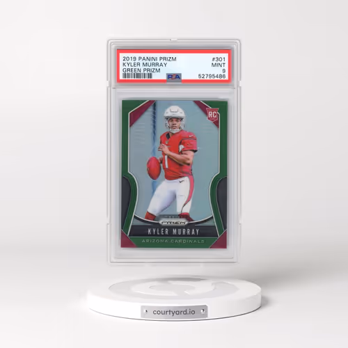 2019 Panini Prizm #301 Kyler Murray - Green Prizm (PSA 9 MINT)