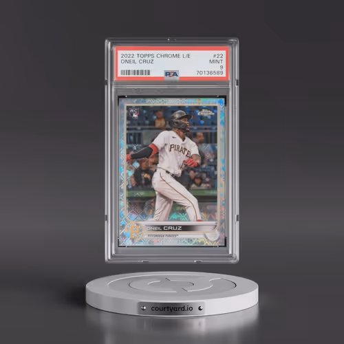 2022 Topps Chrome Logofractor Edition #22 Oneil Cruz (PSA 9 MINT)