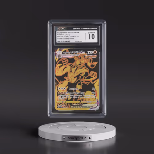 2022 Brilliant Stars #TG29/TG30 Single Strike Urshifu VMAX - Trainer Gallery Holo (CGC 10 GEM MINT)