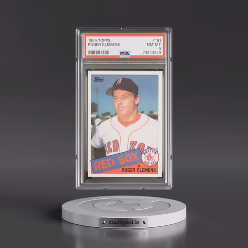 1985 Topps #181 Roger Clemens (PSA 8 NM-MT)