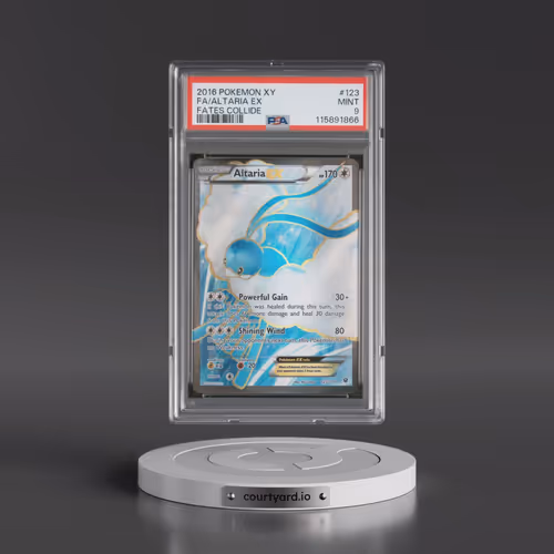 2016 Pokémon XY Fates Collide #123 Altaria EX - Holo Full Art (PSA 9 MINT)