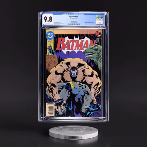 Batman #497 CGC 9.8 White Pages (DC Comics, 7/93) - Newsstand Edition Universal