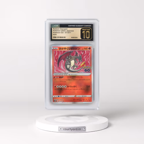 2022 Pokémon GO #011/071 Radiant Charizard - Holo (CGC 10 PRISTINE)