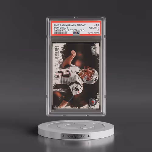 2019 Panini Black Friday Panini Collection #TB Tom Brady - Holo (PSA 10 GEM MINT)