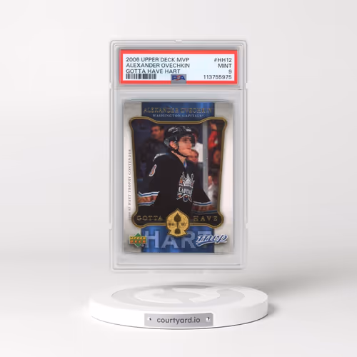 2006 Upper Deck MVP Gotta Have Hart #HH12 Alexander Ovechkin (PSA 9 MINT)