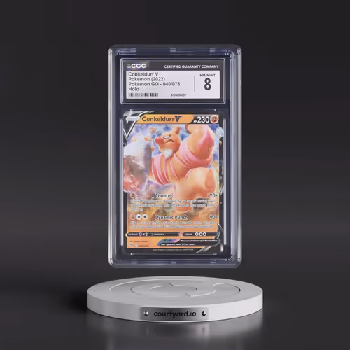 2022 Pokémon GO #040/078 Conkeldurr V - Holo (CGC 8 NM-MT)
