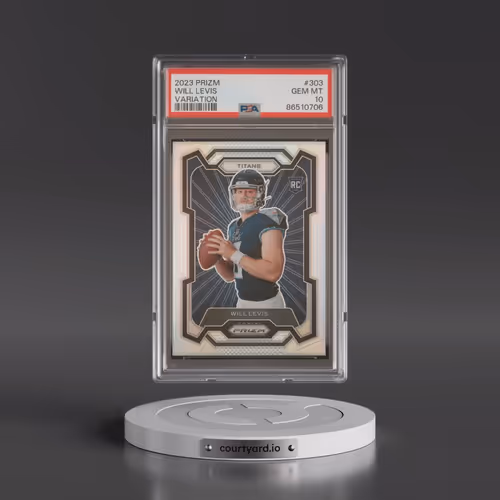 2023 Panini Prizm #303 Will Levis - Variation (PSA 10 GEM MINT)