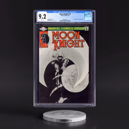 Moon Knight #15 CGC 9.2 White Pages (Marvel Comics, 1/82) - Universal