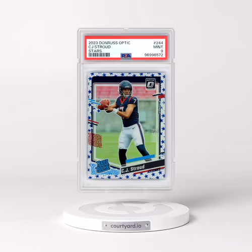 2023 Panini Donruss Optic #244 CJ Stroud - Stars (PSA 9 MINT)