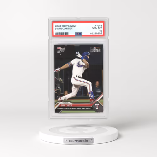 2023 Topps Now #1048 Evan Carter (PSA 10 GEM MINT)
