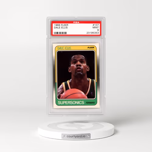 1988 Fleer #107 Dale Ellis (PSA 9 MINT)