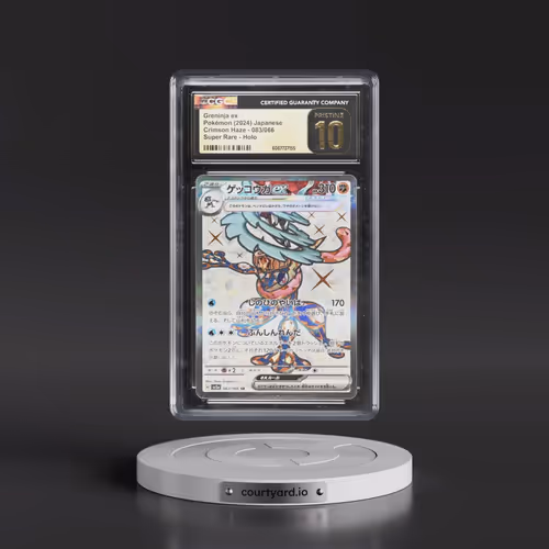 2024 Crimson Haze #083/066 Greninja ex - Super Rare Holo (CGC 10 PRISTINE)