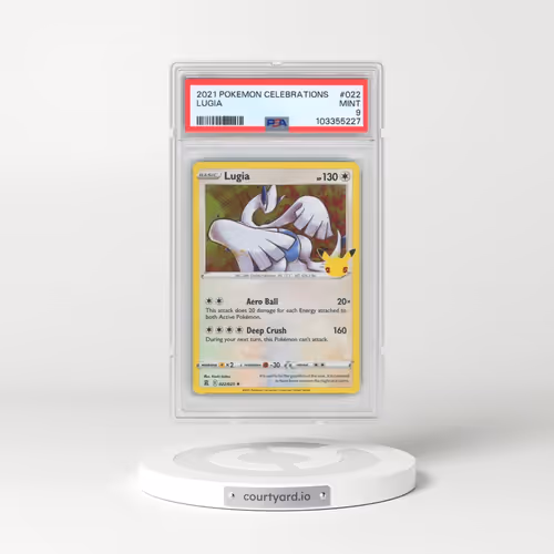 2021 Pokémon Celebrations #022 Lugia (PSA 9 MINT)