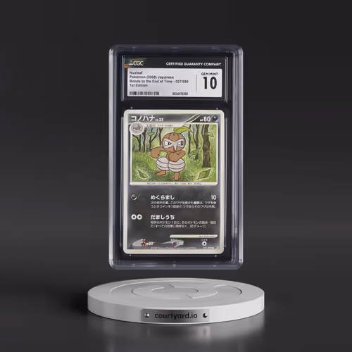 2008 Bonds to the End of Time #057/090 Nuzleaf - 1st Edition (CGC 10 GEM MINT)