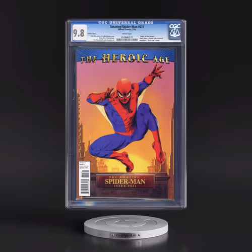 Amazing Spider-Man #631 CGC 9.8 White Pages (Marvel Comics, 7/10) - Universal Variant Cover