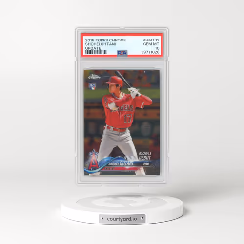 2018 Topps Chrome Update #HMT32 Shohei Ohtani (PSA 10 GEM MINT)