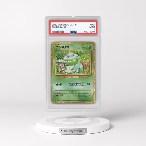2023 Pokémon Clf-Trading Card Game Classic Venusaur & Lugia EX Deck #001 Bulbasaur (PSA 9 MINT)