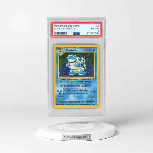 1999 Pokémon Game #2 Blastoise - Holo (PSA 6 EX-MT)