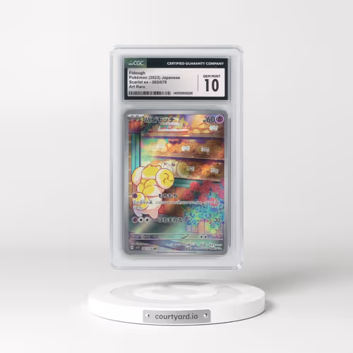 2023 Scarlet ex #085/078 Fidough - Art Rare Holo (CGC 10 GEM MINT)