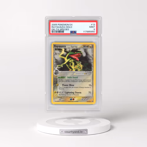 2005 Pokémon EX Delta Species #13 Rayquaza - Holo (PSA 9 MINT)