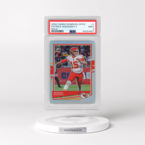 2020 Panini Donruss Optic #1 Patrick Mahomes II - Holo (PSA 9 MINT)