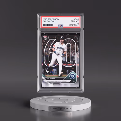 2025 Topps Now #765 Cal Raleigh (PSA 10 GEM MINT)