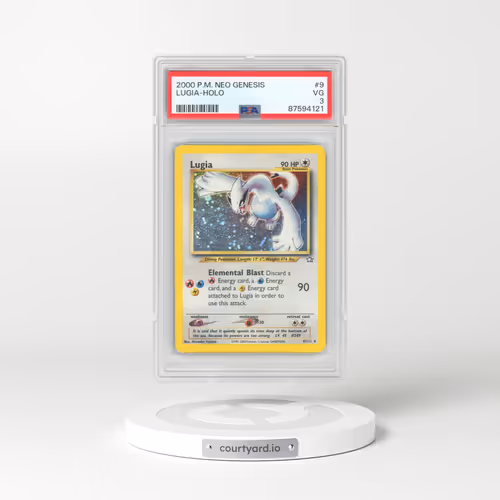 2000 Pokémon Neo Genesis #9 Lugia - Holo (PSA 3 VG)