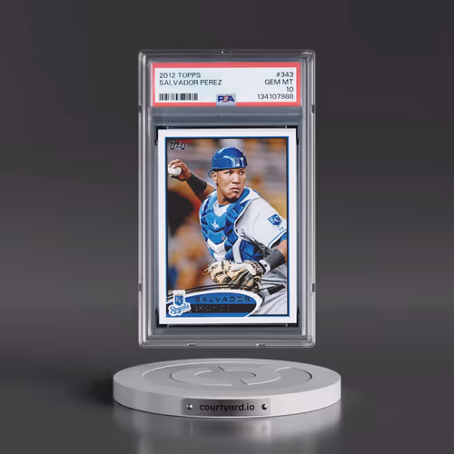 2012 Topps #343 Salvador Perez (PSA 10 GEM MINT)