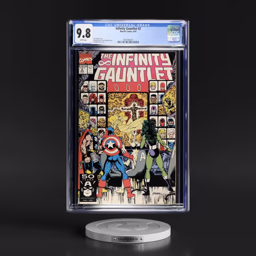 Infinity Gauntlet #2 CGC 9.8 White Pages (Marvel Comics, 8/91)