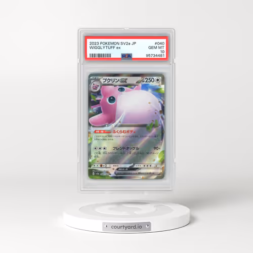 2023 Pokémon Sv2a-Pokemon 151 #040 Wigglytuff EX - Holo (PSA 10 GEM MINT)