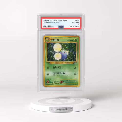 2000 Pokémon Neo #189 Jumpluff - Holo (PSA 8 NM-MT)