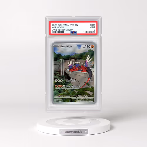 2023 Pokémon Svp EN-SV Black Star Promo #014 Koraidon - Scarlet & Violet Elite Trainer Box-Koraidon