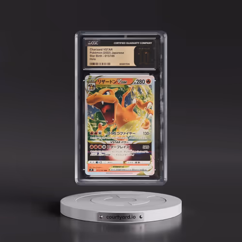 2022 Star Birth #015/100 Charizard VSTAR - Holo (CGC 10 PRISTINE)