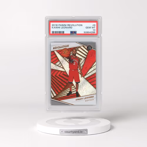 2018 Panini Revolution #9 Kawhi Leonard (PSA 10 GEM MINT)