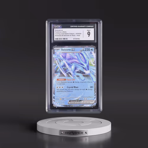 2023 Pokémon Clb-Trading Card Game Classic Blastoise & Suicune EX Deck #010 Suicune EX - Holo (CGC 9
