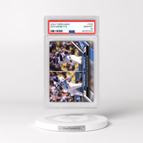 2024 Topps Now #742 Mookie Betts/Shohei Ohtani (PSA 10 GEM MINT)