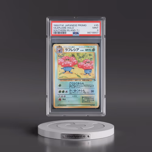 1999 Pokémon Promo Southern Islands #45 Vileplume - Holo Southern Island-T.I. (PSA 9 MINT)