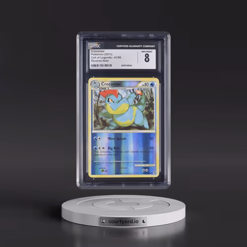 2011 Call of Legends #41/95 Croconaw - Reverse Holo (CGC 8 NM-MT)
