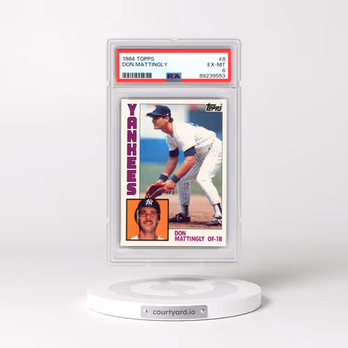1984 Topps #8 Don Mattingly (PSA 6 EX-MT)