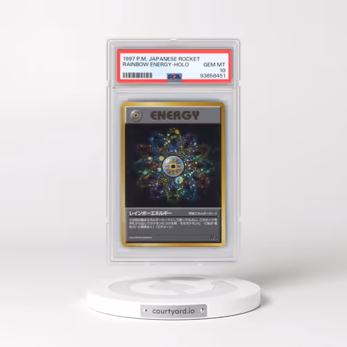 1997 Pokémon Rocket Rainbow Energy - Holo (PSA 10 GEM MINT)