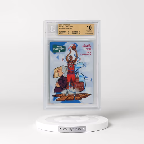 2016 Panini Studio From Downtown #FD10 Ben Simmons (BGS 10 PRISTINE)
