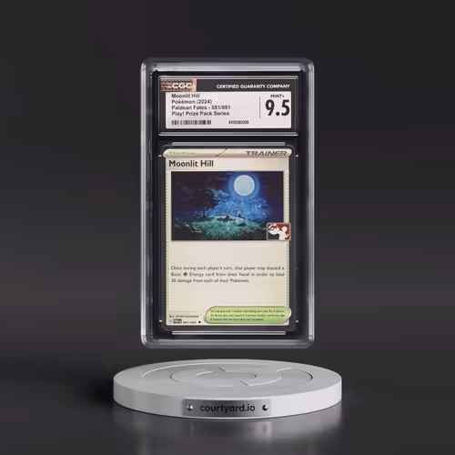 2024 Paldean Fates - PAF EN #081/091 Moonlit Hill - Play! Pokémon Prize Pack Series Cosmos Holo (Hol