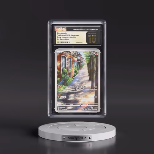 2023 Snow Hazard #080/071 Sudowoodo - Art Rare Holo (CGC 10 PRISTINE)