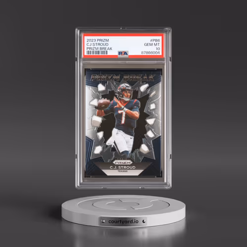 2023 Panini Prizm Prizm Break #PB6 CJ Stroud (PSA 10 GEM MINT)