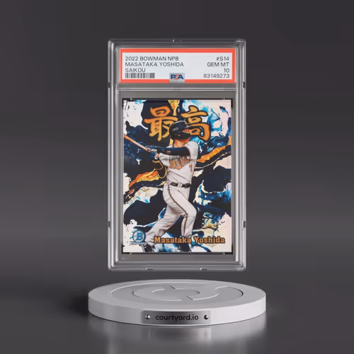 2022 Bowman Npb Saikou #S14 Masataka Yoshida (PSA 10 GEM MINT)