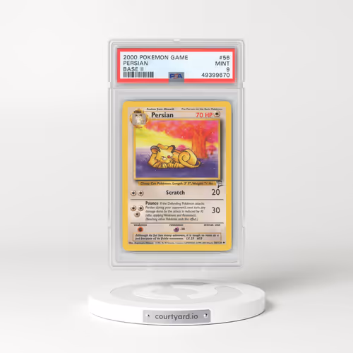 2000 Base Set 2 #56 Persian (PSA 9 MINT)