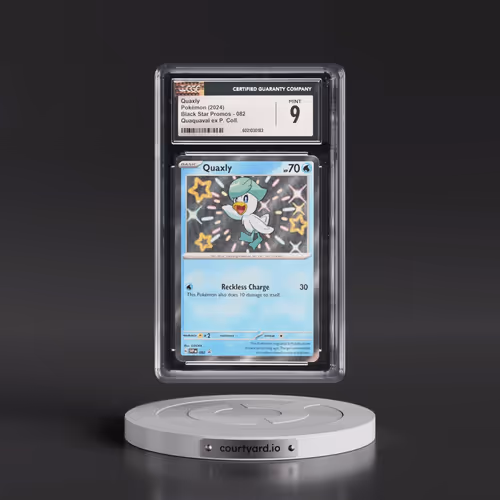2023 Black Star Promos - Scarlet & Violet SVP EN #082 Quaxly - Quaquaval ex Premium Collection (Holo