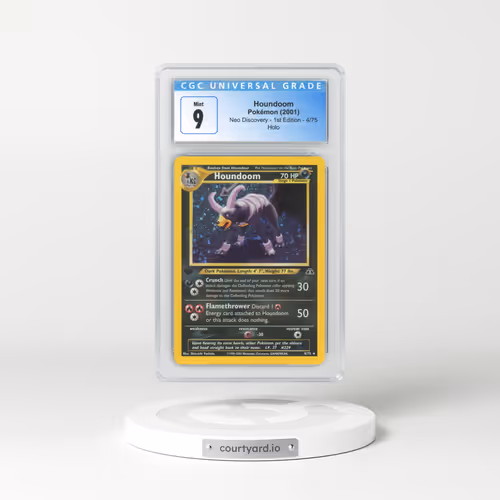 2001 Neo Discovery #4 Houndoom - 1st Edition Holo (CGC 9 MINT)